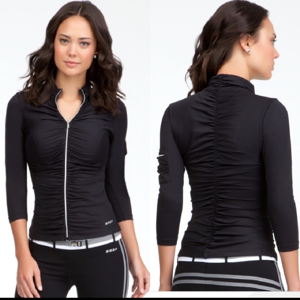 Bebe sport rouched jacket